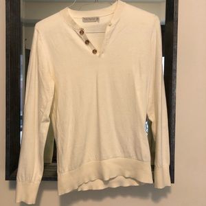 Suitsupply Henley cotton cashmere size S